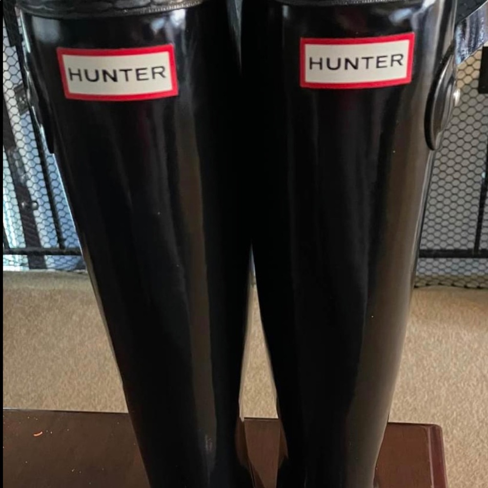 New- never worn hunter tall boots